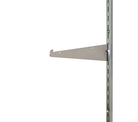 metal shelf brackets standards|shelf brackets for slotted standards.